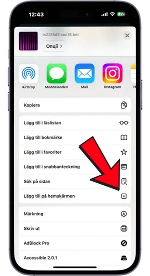 Ange ett namn för genvägen.