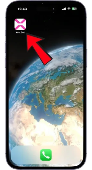 Open the app via the new icon